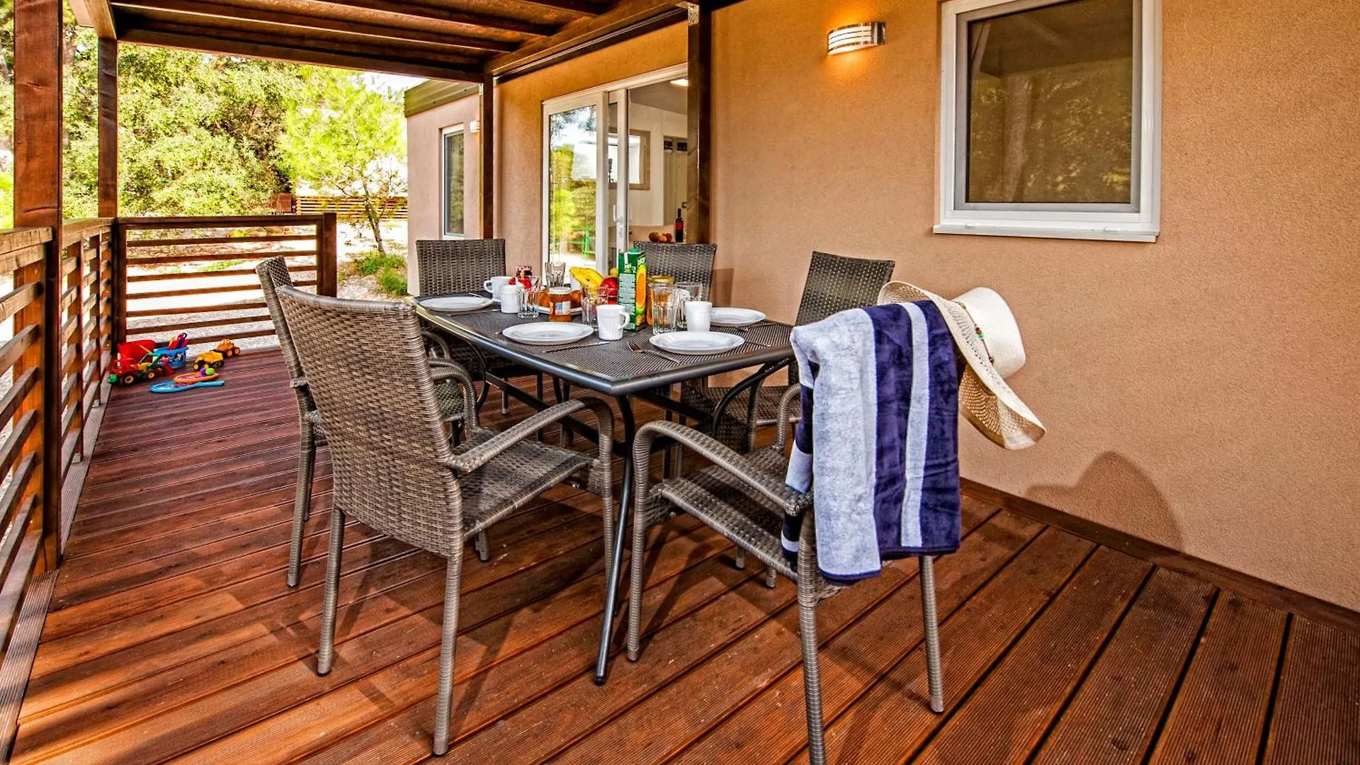 Parco vacanze Campsite Porton Biondi Mobile Homes Mediteran Rovigno Croazia